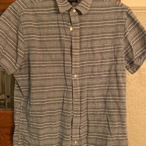 Banana republic short sleeve button down